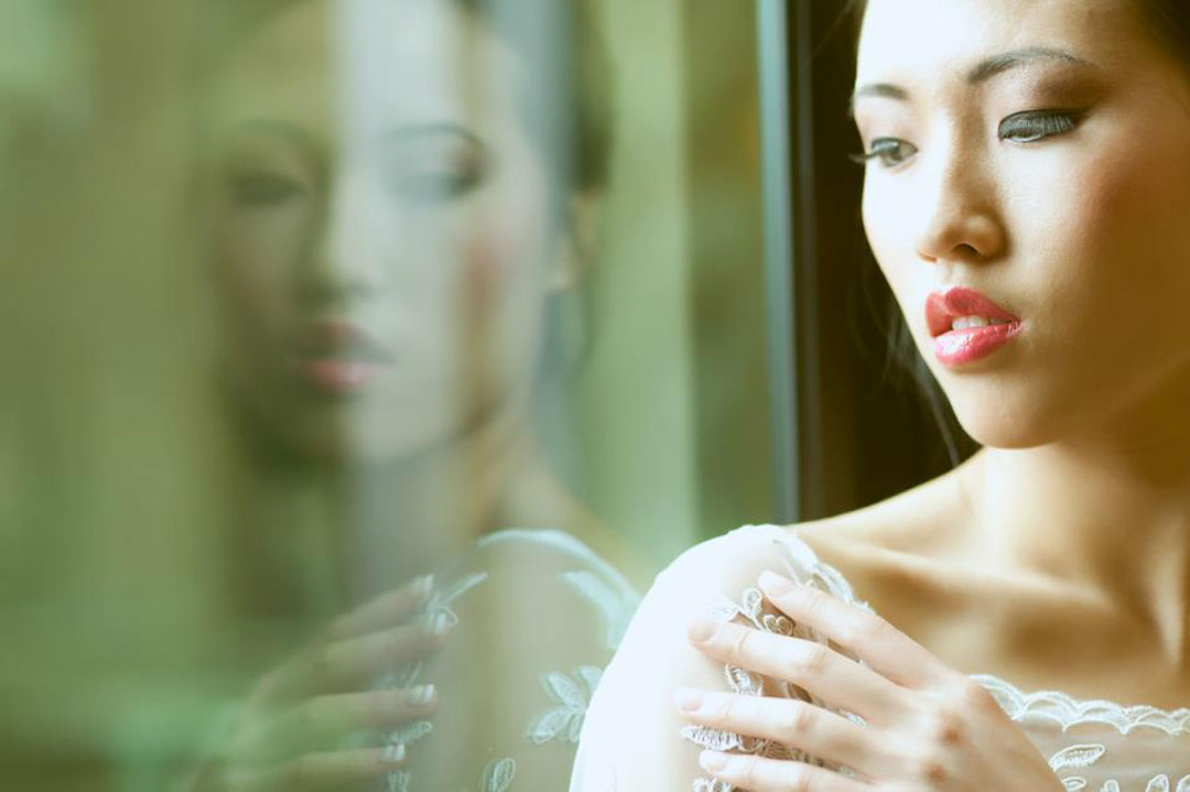 D'Lola Couture wedding gowns from Denver, Colorado. Photo by Don Hajicek