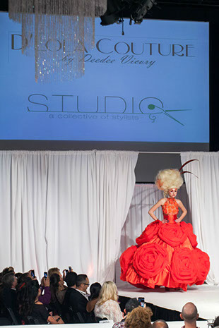 D'Lola Couture ballgown at Red Ball 2012 Fashion Show