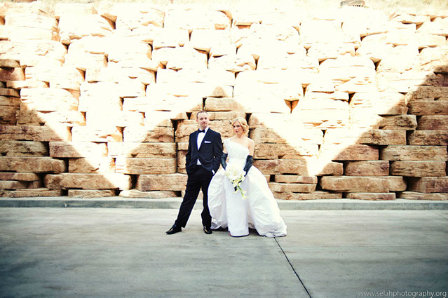 This wedding gown is a two piece in which the train and bodice piece come off... 